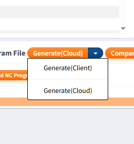 Generating and testing NC G-code (NC Program) output in the MANUSpost Developer browser interface